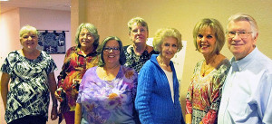 Part of the reception crew from the original Hurst congregation