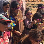 Coloring the desert with toys for refugees